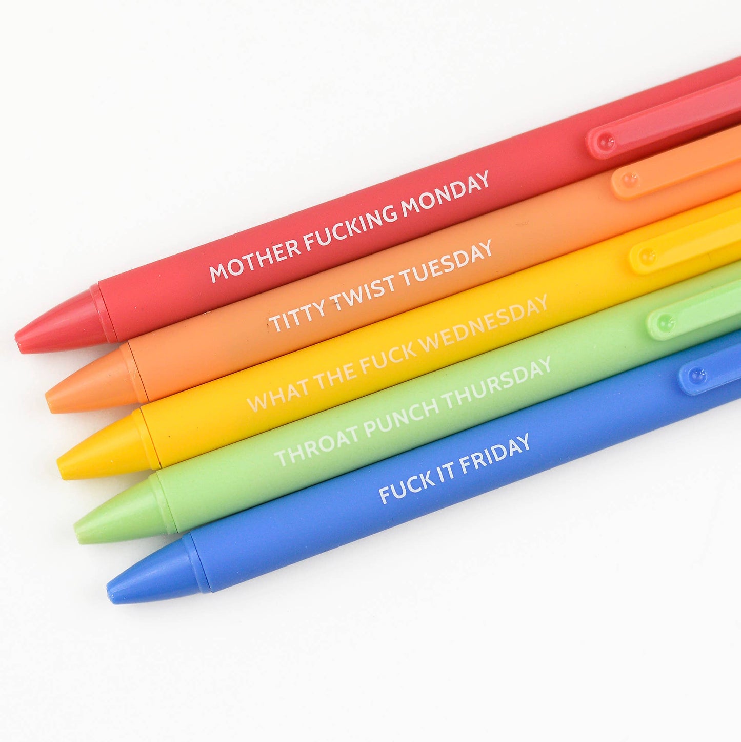 Mugsby - Compliments Pen Set Edition, Pens, Pen Set, Funny Pens