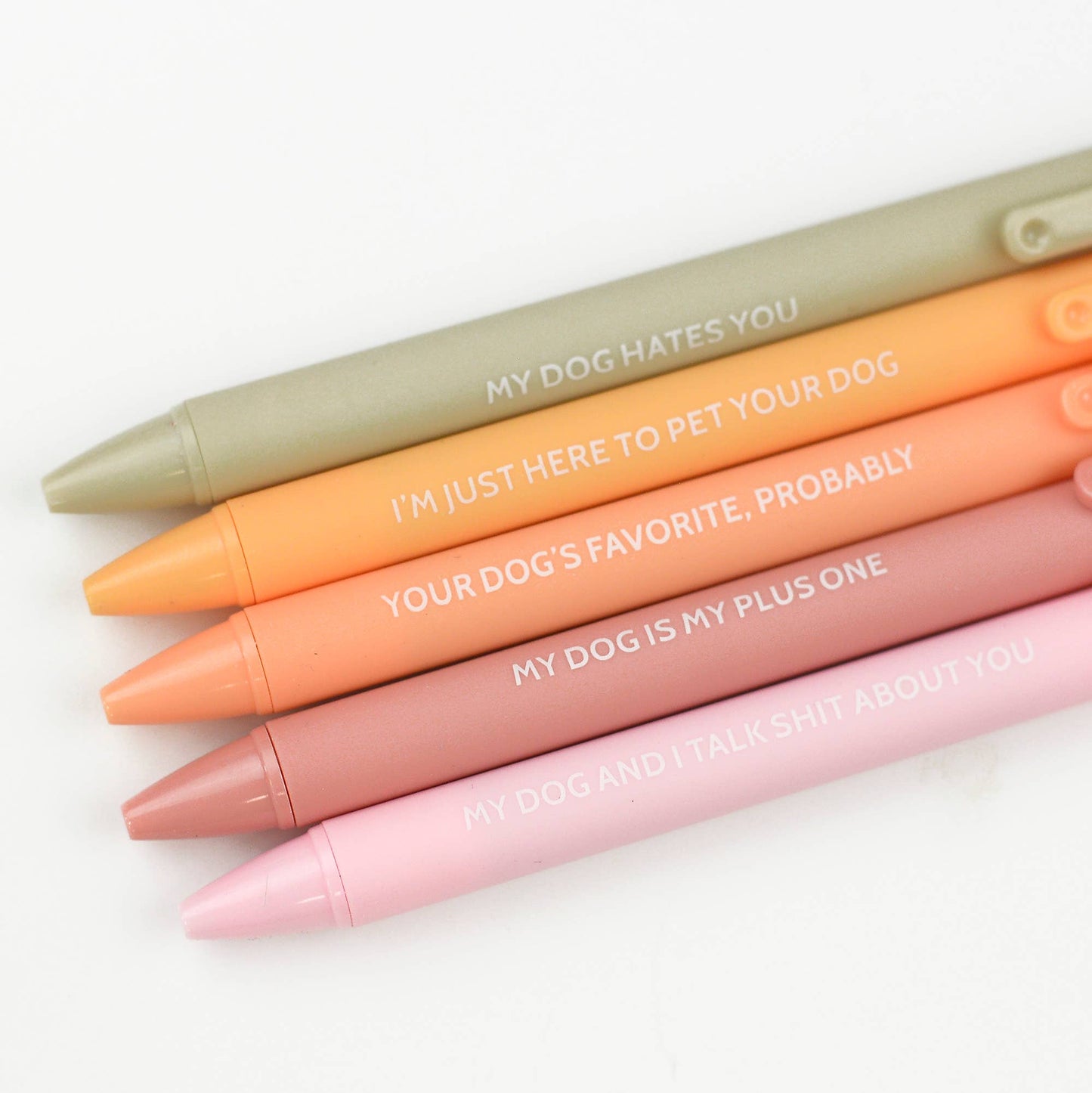 Mugsby - Dog Lover Pen Set Edition, Pens, Pen Set, Funny Pens