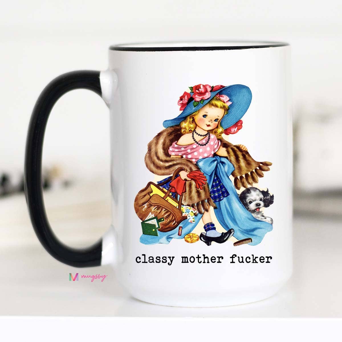 Mugsby - Classy Mother Fucker Funny Coffee Mug