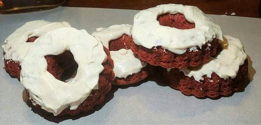 Keto Red Velvet Bundt Cakes