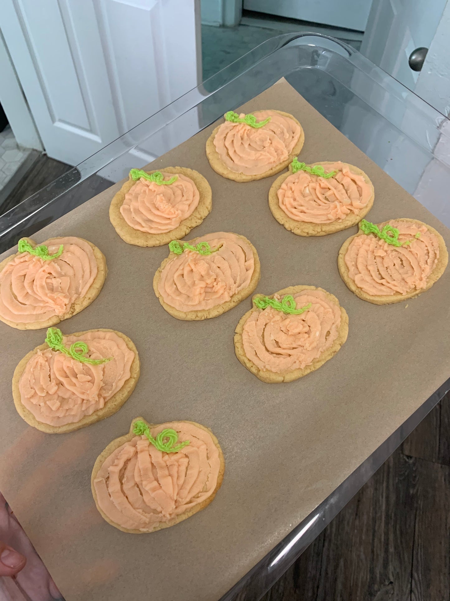 Pumpkin Cookie Decorating Kit - gluten free, sugar free