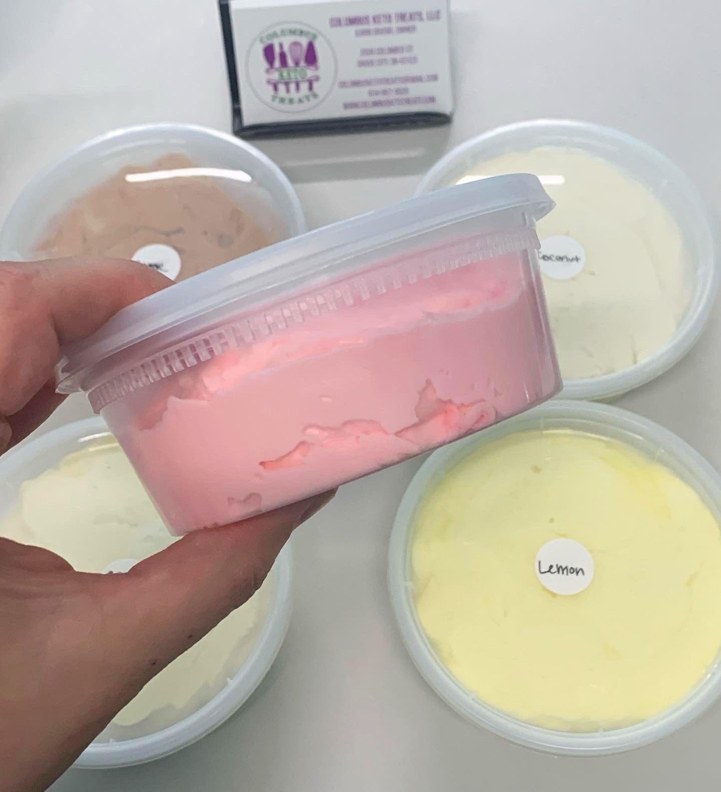 Cheesecake Mousse Fat Bomb, 0.5g carbs per serving